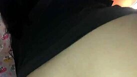 Watch this Latina teen riding her boyfriend's big black monster cock wet and wild