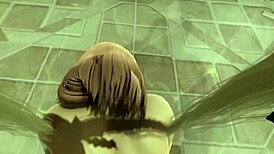 honoka gets taken by marie in wild 3d futa hentai cartoon scene.