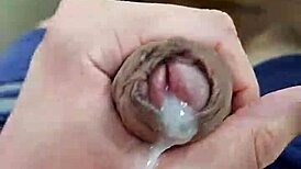 Novinho pauzudo from Brazil jerks off solo and cums hard