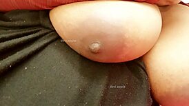 Indian teen girl shows off her big boobs.