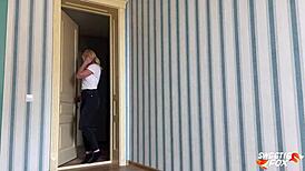 Sexy girl, um, surprised me and sat on my face in a police suit, ya know?