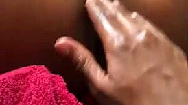 I made my ebony girlfriend squirt