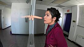 Brunette Mother-In-Law Offers Huge Blowjob Service In Roleplay