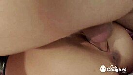 Morgan Dayne and Eden Adams swap big jizz load in hot threesome