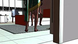 Indian Desi Stepmother Drilled by Stepson in Wild 3D Hentai Scene