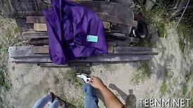 legal age teen dani desire offers a naughty and wild gig