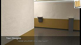 Shauna's totally loving sucking that big cock at the gym! 😍