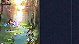 intense squirting sex in sky island with big tits