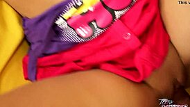 Cute Innocent Blonde with Perfect Tits Loves Big Cock Action