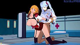 Setsuko Ohara Excellen Browning Ruri Hoshino Futanari Sex