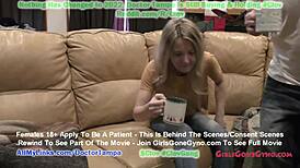 clov, stacy shepard, you getting your 1st gyno exam from doctor tampa? watch her bare all!