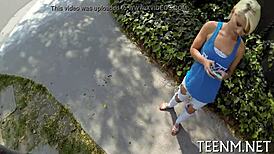 legal age teen dani desire offers a naughty and wild gig