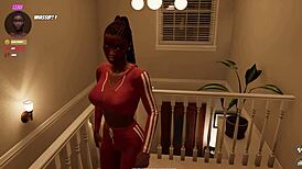 hey, my friend teaches self-defense at the house party game with leah