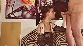 Pregnant Babe Craves Face Fucking in HD Dirty Talk