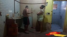 Paying The Bricklayer With Your Ass Feels So Intense