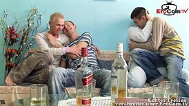 Amateur Gay Anal Orgy Without Condoms