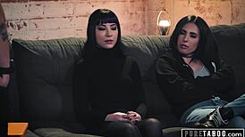 Pure taboo sleazy probation officer demands sex to keep him quiet with face fucking tits face sitting ass group blowjob deepthroat big cock monster cock