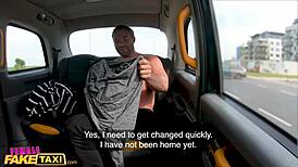 female fake taxi billie star seduces male stripper