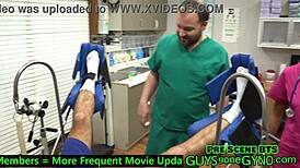 i can’t believe angel ramiraz, naked doc, jerks my restrained cock at cum clinic extraction 6. full film at guysgonegynocom!