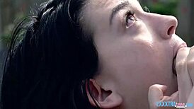 pixie riley jean logan lucky pool masturbation fingering blowjob