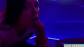 Lisa Takami Gives Intense POV Blowjob