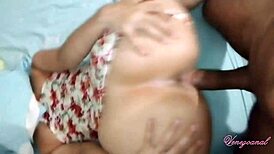 Amazing Latina Pussy Gets Doggy Fuck