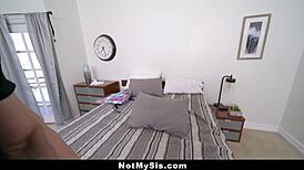 Bratty Stepsister Won't Stop Teasing Her Stepbrother