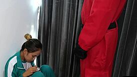 hey, wanna see hardcore anal inspired by squid game?