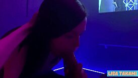 Lisa Takami Gives Intense POV Blowjob