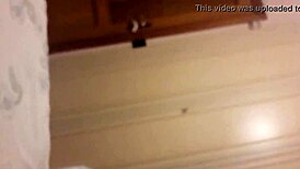 European gay guy jerks off while gasping over socked feet fetish