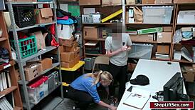 i'm the lp officer suckin' the shoplifter's big cock