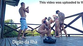 I love fucking curvy redheads on the balcony