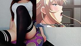 I'm the only guy in girls college and I fuck 'em all - hentai kyonyuu reijou ep 1