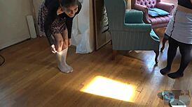 hoping fetish with socks