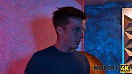 Mature Mommy Caught Masturbating, Needs Release From Mother-In-Law