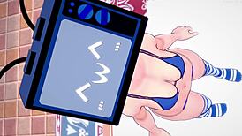 tv woman loves wild sex in her bikini