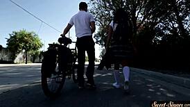 Cockriding Horny Teacher in Steamy Roleplay Scene