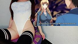 I'm the only guy in girls college and I fuck 'em all - hentai kyonyuu reijou ep 1