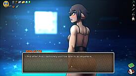 Witch Tests Potion for Giant Cock!