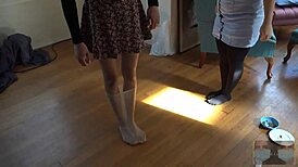 hoping fetish with socks