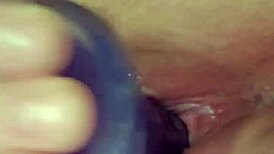 that fat bbw guy masturbating alone at home