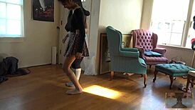 hoping fetish with socks