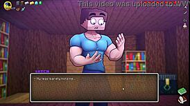 Witch Tests Potion for Giant Cock!