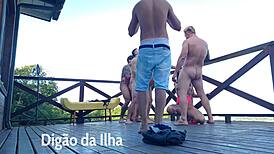 I love fucking curvy redheads on the balcony