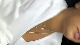 sexy milf gags on big black cock in pov deepthroat!