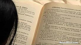 Lesbian Maid Licks Mistress Pussy!