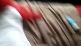 Chocolate cheeks with hip toy in sex doll video featuring bending and toys