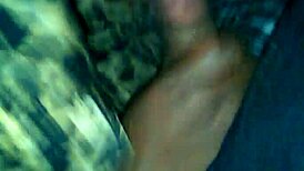 Watch this mature ebony give a sloppy blowjob to big black cock.