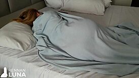 a gostosa safada pediu pra acordar com a pica dentro ainda guardou o leitinho na buceta rennan luna