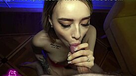 Watch Karolina Geiman Deepthroat And Handjob In POV By Murkovski! Intense Wet Action!